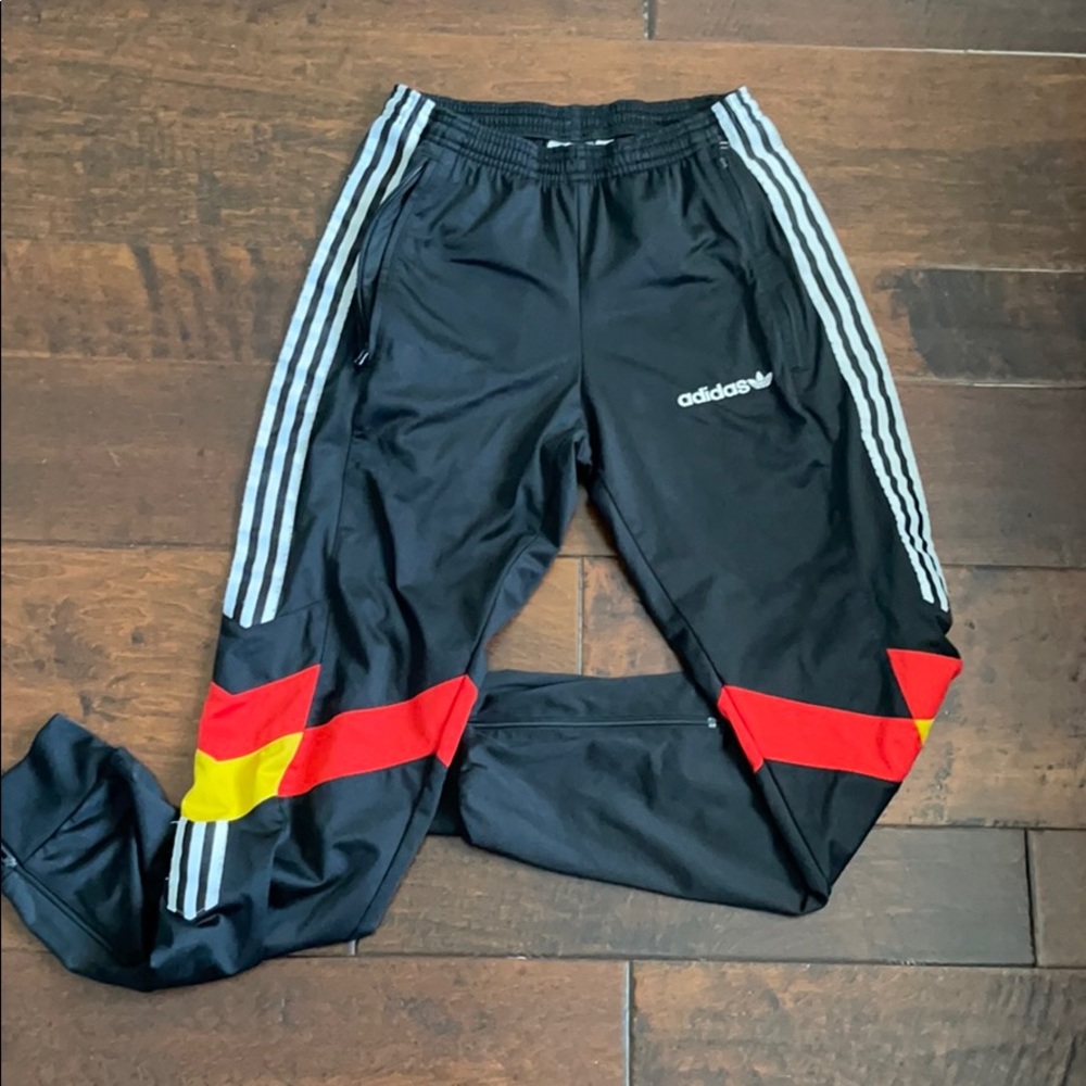 Limited edition Adidas German flag track pants